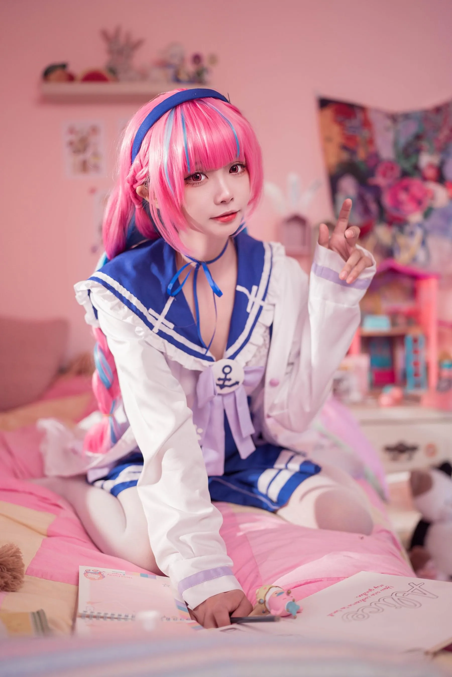 艾西Aiwest – NO.01 湊阿库娅 私服 [55P]插图6